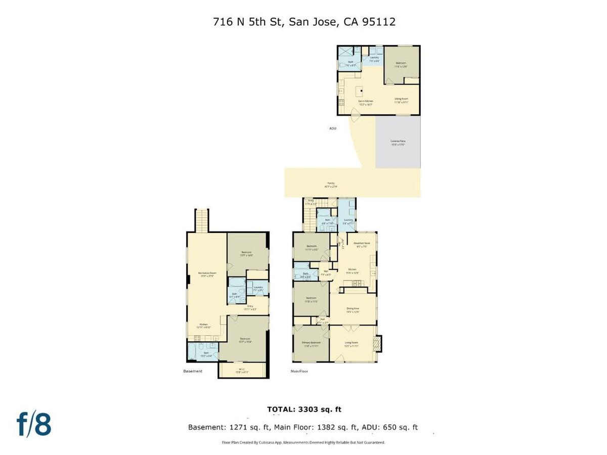 Floor plan — 716 N 5th Street