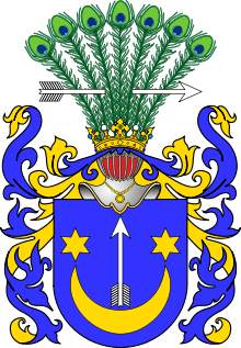 Bandrovsky Family Heraldic Crest